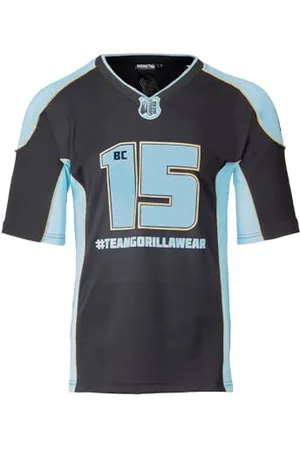 Gorilla Wear Koszulka Athlete 2.0 Brandon Curry Blackight Blue, , M
