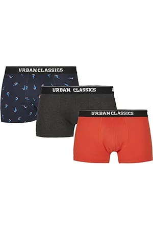 Urban classics Męskie bokserki Snowman Christmas Boxer, 3-pak, bokserki bożonarodzeniowe dla mężczyzn, rozmiary S - 5XL, , 4XL