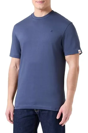 Replay Męski t-shirt z bawełny relaxed fit, , S