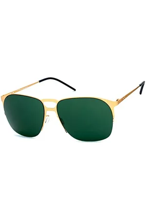 Italia Independent Damskie okulary przeciwsłoneczne 0211-120-120, złote (Dorado), 57.0
