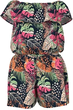 NAME IT Dziewczęcy Nkfvinaya Ss Playsuit Fffff Noos, , 128