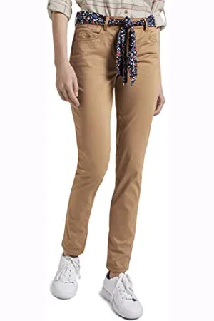 TOM TAILOR Damski Alexa Slim dżinsy z paskiem do wiązania 1022290, , 36W / 32L