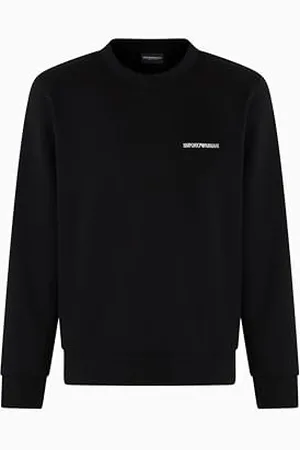 Emporio Armani Man Iconic Piquet Bluza z kapturem Czarna L, , L