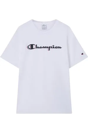 Champion Męska koszulka Legacy Man - Big Logo, biała, S, , S