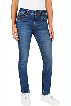 Pepe Jeans Brookes Jeans damskie, Niebieski (Denim-xv2), 27W / 30L