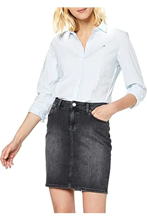 Tommy Hilfiger Tommy Hilfiger Classic Denim Skirt Jrvbk Spódnica Damska, , 58