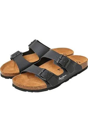 Pepe Jeans Damskie sandały Oban Classic 2 W, czarne (czarne), 39 EU, , 6 UK