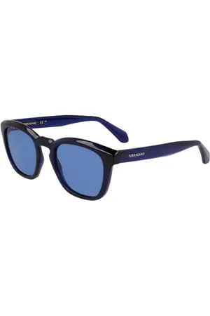 Salvatore Ferragamo Unisex SF2040SE okulary przeciwsłoneczne, przezroczyste niebieskie, 50, , 50