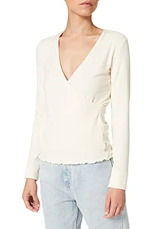 Scotch&Soda Damski prążkowany top z mieszanki Ecovero, , M