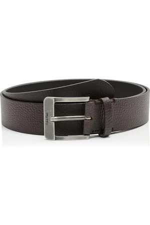 Calvin Klein 8719965074583 Męski pasek stały NOS CLASSIC 40 mm LV04G7015G, brązowy (gorzki brąz/antyczne srebro), 100, , 100