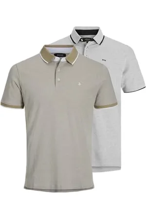 JACK & JONES Jjepaulos Polo Ss 2Pk Mp Noos (2 sztuki), , XXL