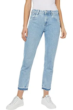 Pepe Jeans Damskie dżinsy fioletowe, 000 denim, 24 W talia regular