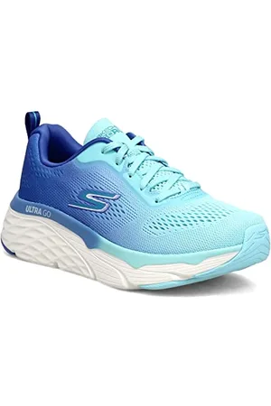 Skechers Max Cushioning Elite Mesh Lace-Up Blue/Light Blue 9.5 B (M)