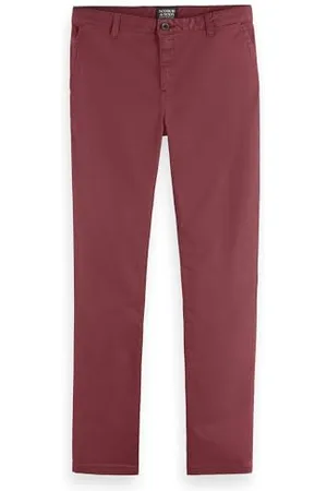 Scotch&Soda Essential Mott Slim Fit męskie spodnie chinosy ze stretchu, , 28W / 30L