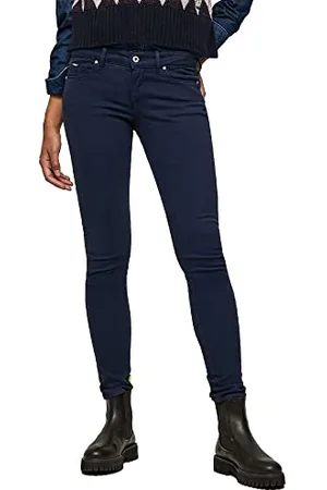Pepe Jeans Spodnie damskie Soho, Niebieski (Dulwich), 31W / 28L