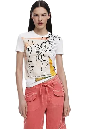 Desigual TS_Collection, 1000 White, S, , S
