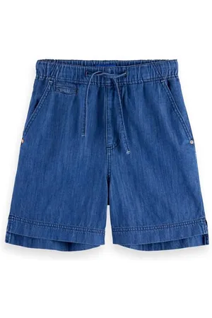 Scotch&Soda Sporty Utility Short In Lightweight Denim, , XS