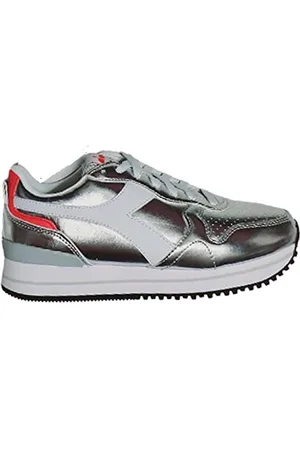 Diadora Damskie buty gimnastyczne Olympia Platform Metal Wn, Metalized srebrny, 40 EU