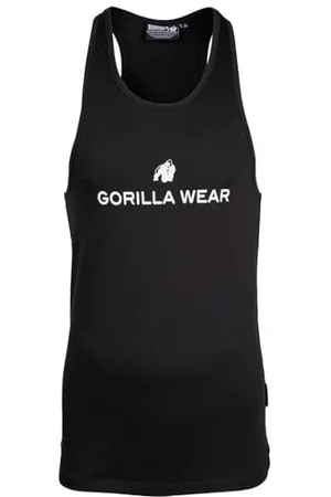 Gorilla Wear Carter Stretch Tank Top biały, , XXL