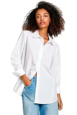 Pepe Jeans Damska koszula Agnes, biała (Mousse White), L, , L