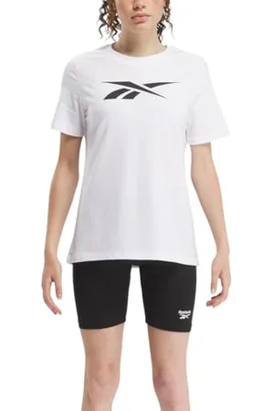 Reebok Koszulka z grafiką wektorową, biała, , XXS
