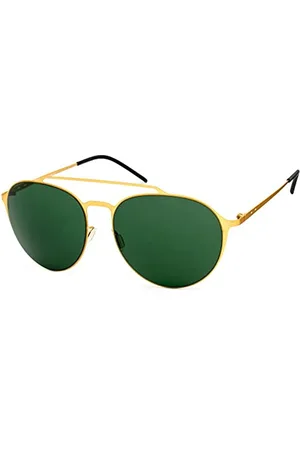 Italia Independent Damskie okulary przeciwsłoneczne 0221-120-120, złote (Dorado), 58.0