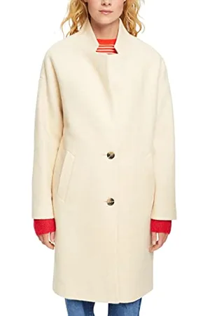 ESPRIT Damska kurtka 082EE1G337, 296/CREAM BEIGE 2, L