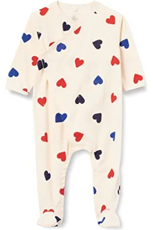 Petit Bateau Spodnie do piżamy dla niemowląt Unisex, , 3 miesięcy