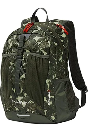 Eddie Bauer Stowaway Packable Backpack-Made from Ripstop Polyester, Dark Loden, 30L