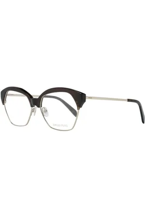 Emilio Pucci Unisex dla dorosłych EP5070 048 56 oprawki okularów, brązowe (Marrone Scuro LUC)