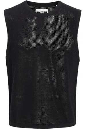 JACK & JONES Jcoserenity Knit Mesh Tank Top męski, , XL