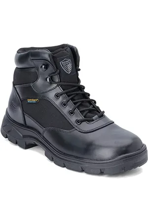Skechers Męskie buty wojskowe Wascana-Benen, czarne, 45 EU, , 45 EU Weit
