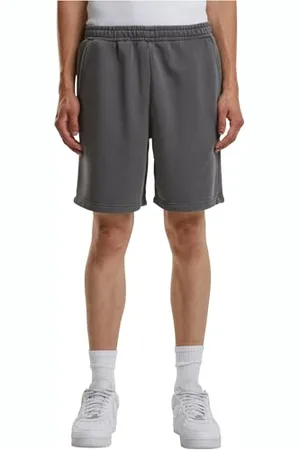 Build Your Brand Męskie szorty Vintage Heavy Sweatshorts, krótkie spodnie dla mężczyzn, długość do ud, rozmiary S - 5XL, , M