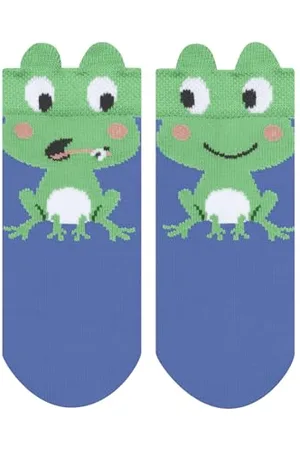 Falke Uniseks - niemowlęta Skarpety Baby Frog Friends B So bawełna z wzorem 1 Para, , 62-68