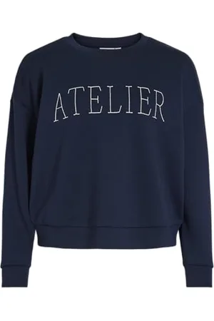 VILA Visiffi Atelier O-Neck L/S Top/Pb, , M