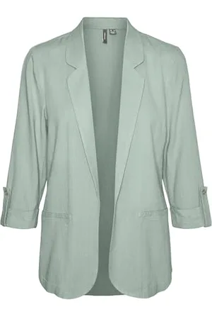 VERO MODA VMJESMILO 3/4 Loose Blazer WVN GA NOOS, , XL