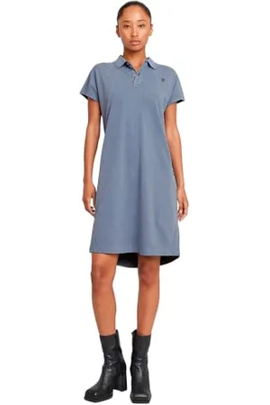 G-Star RAW Seam Detail polo Dress WMN, , XS