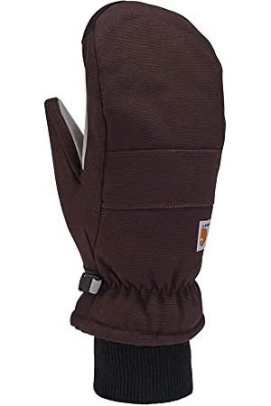 Carhartt Damskie rękawiczki z izolacją ze sztucznej skóry z wzorem w kaczki na zimną pogodę, , L