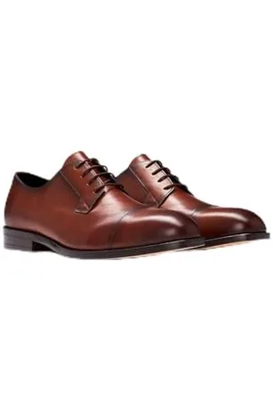 HUGO BOSS Limber_Derb_tclt, Derby Men, Medium Brown, 43 EU, , 43 EU