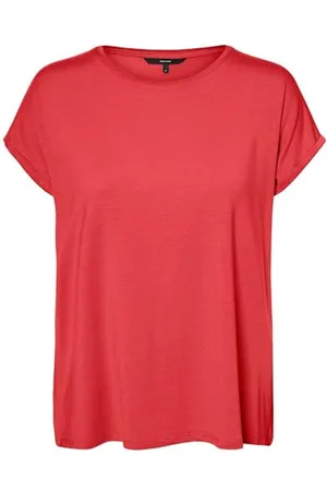 VERO MODA VMAVA Plain SS Top GAJRS NOOS, , XS