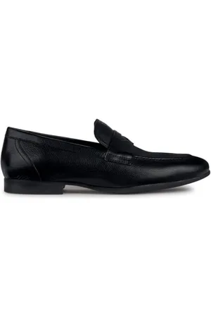 Geox Męskie U Sapienza A Loafer, czarne, 41,5 EU, , 41.5 EU
