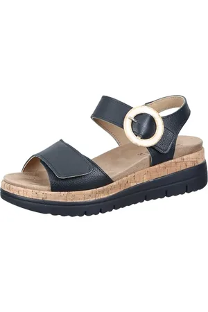 Comfortabel Damskie sandały 710207-01, 39 EU szerokie, , 39 EU szeroki