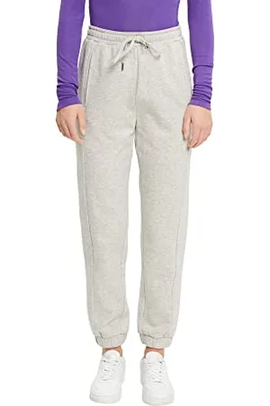 ESPRIT Damskie spodnie 013EE1B323, 044/LIGHT Grey 5, L, , L