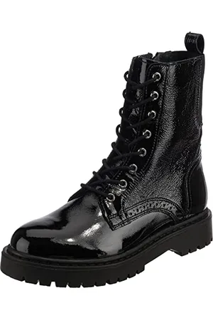 Geox Damskie buty D BLEYZE Ankle Boot, czarne, rozmiar 37,5 UE