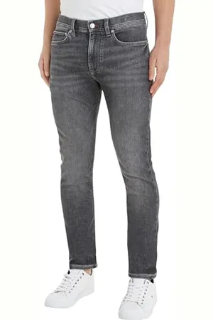 Tommy Hilfiger Męskie spodnie jeansowe XTR Slim Layton Pstr Heron Grey, , 28W / 32L