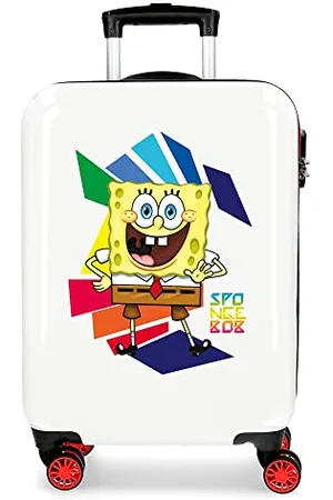Disney SpongeBob Hello Bob walizka kabinowa, wielokolorowa, 38 x 55 x 20 cm, z twardego tworzywa ABS, zamek szyfrowy, 34 l, 2,3 kg, 4 kółka, bagaż podręczny