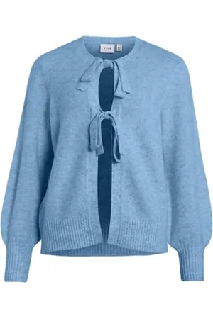 VILA Wiele rozmiarów L/S Bow Knit Top/R, , XL