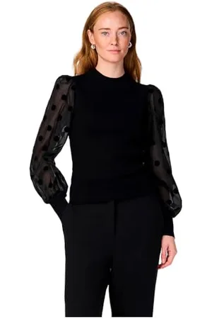 Y.A.S DOTME LS KNIT sweter S. NOOS, , M