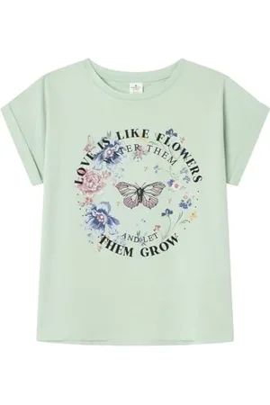 Springfield CTA MC Spfw Butterfly Girls Polo, , 8 años