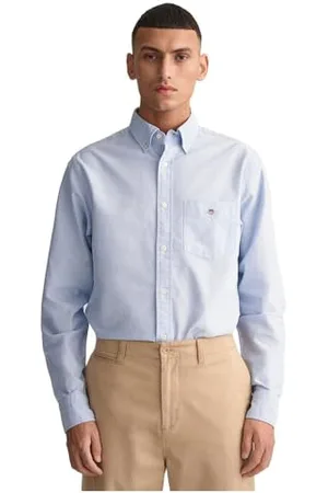 GANT Męska koszula Reg Oxford, , L